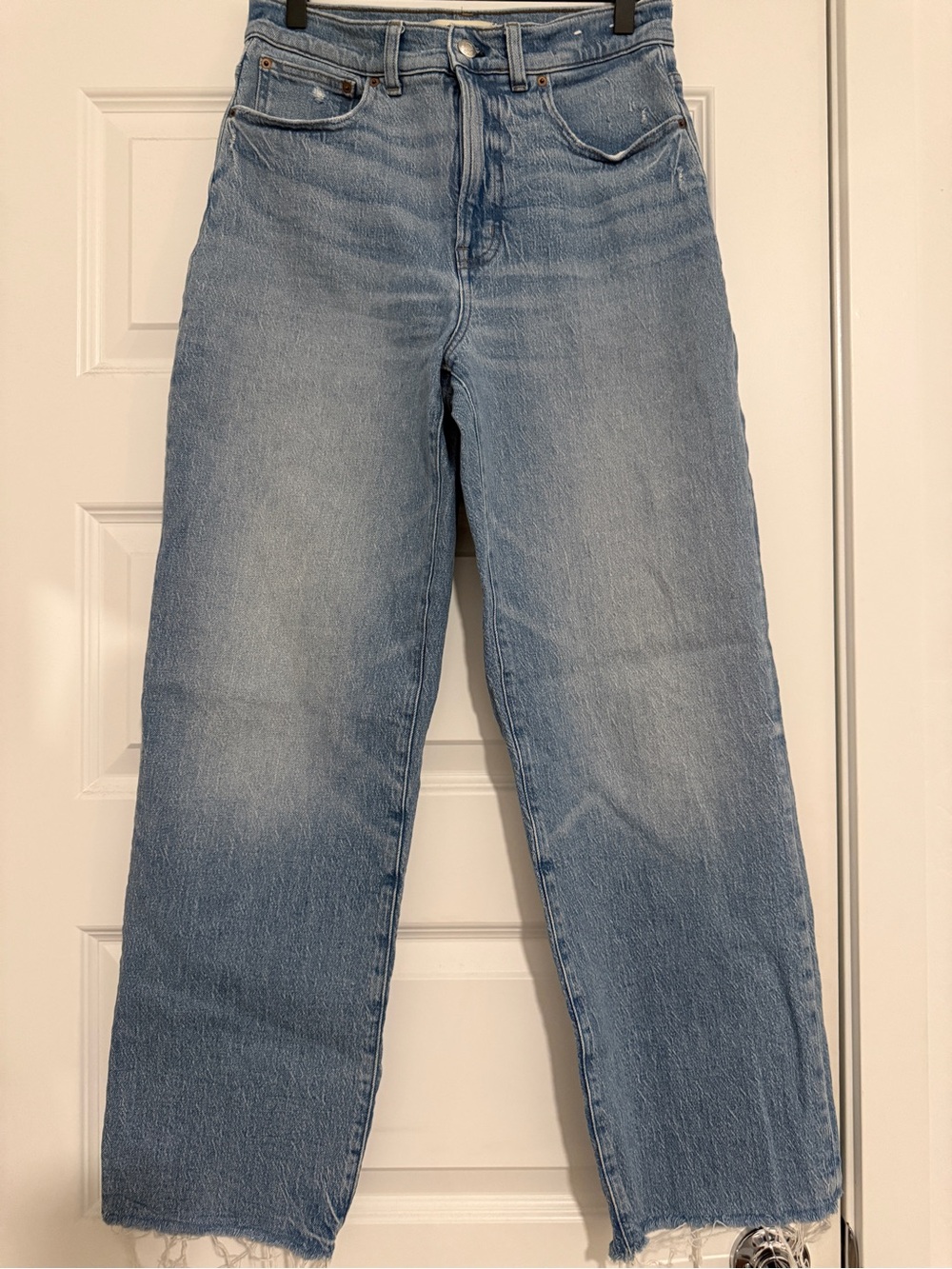 Madewell Perfect Vintage Wide Leg Crop Jean